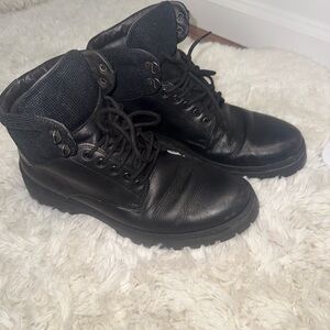 Bruno Magli Black Leather Shoes